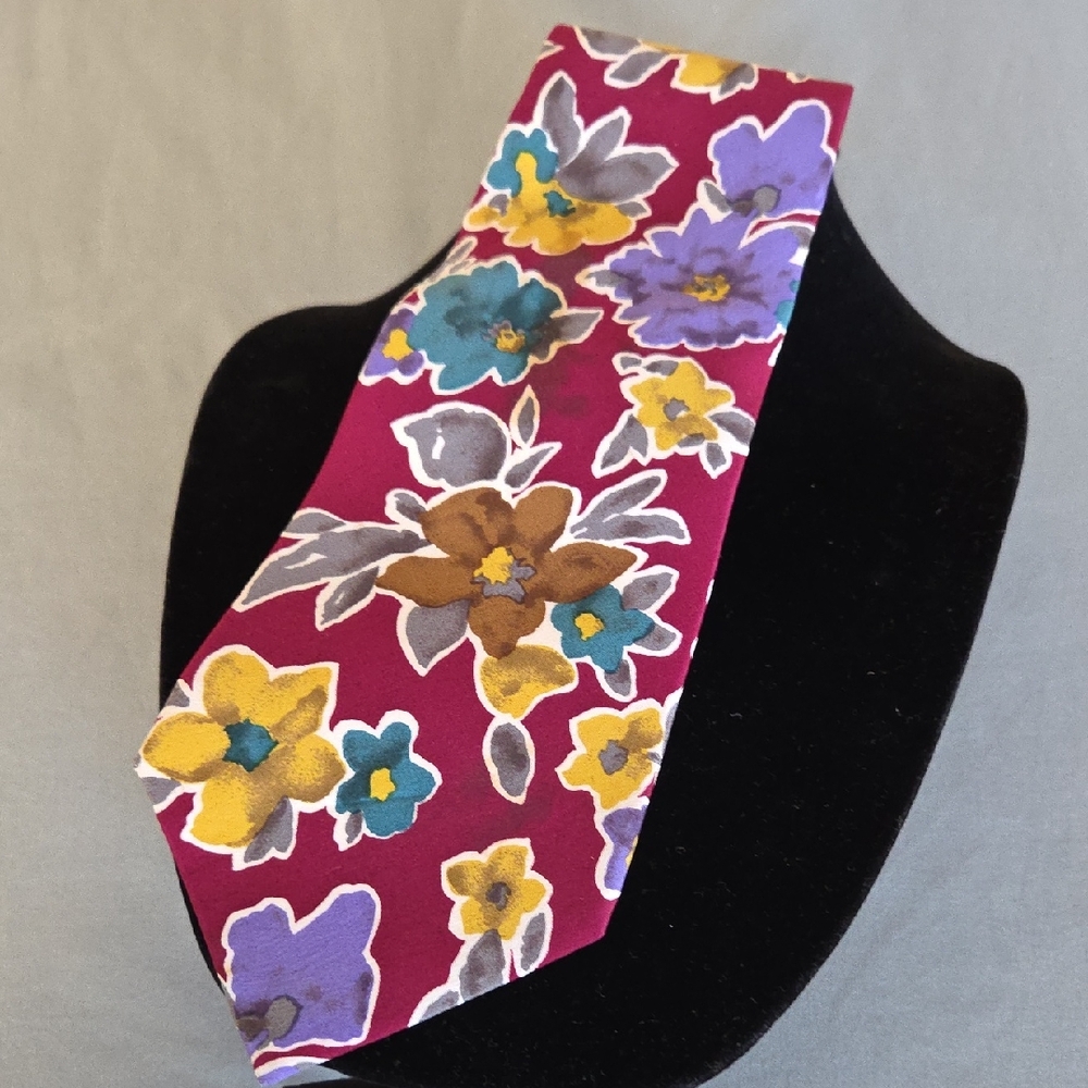 Ralph Lauren Designer Floral Men's Tie